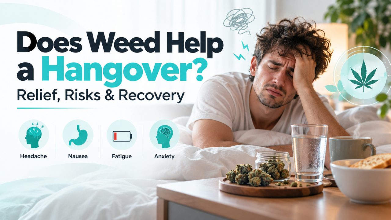 Does weed help a hangover? Cannabis, headache, nausea, fatigue and recovery explained